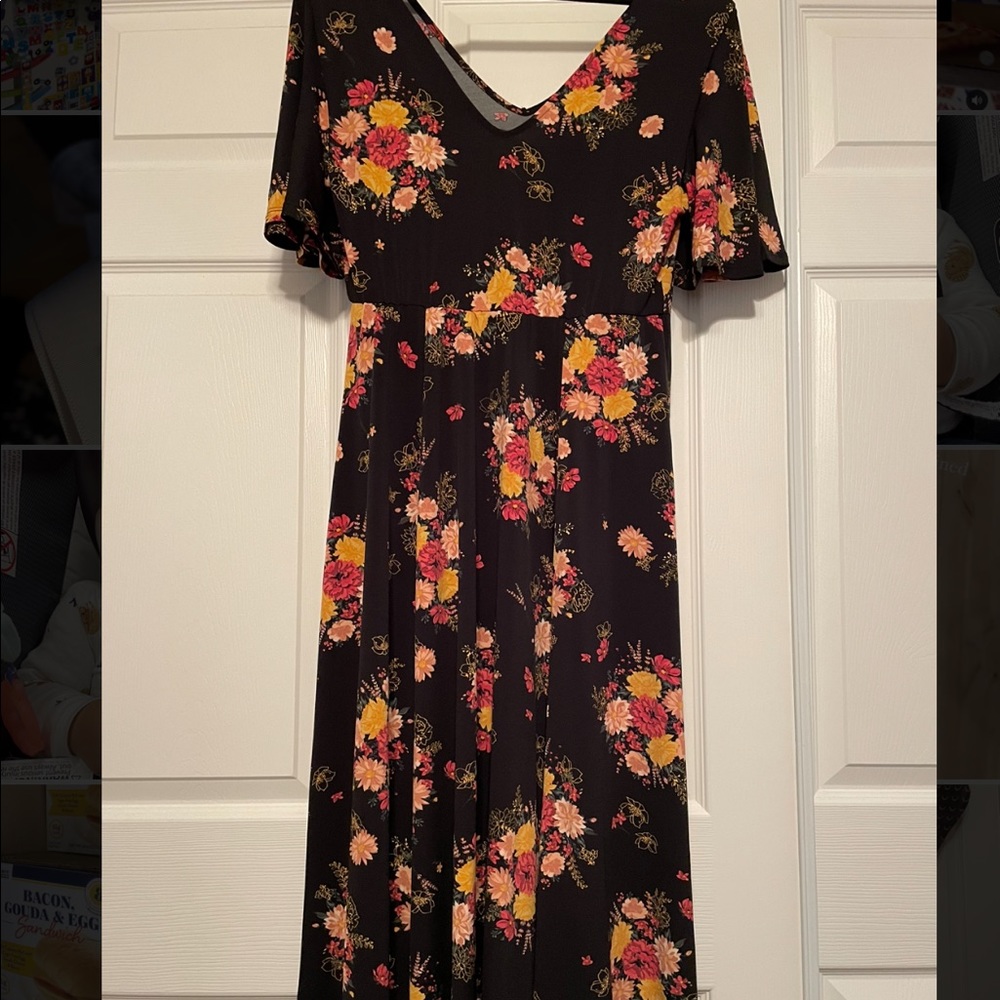 Torrid plus size midi/ankle dress -never worn!
